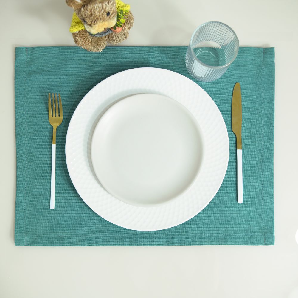 Kit de 4 Lugares Americanos Essence 4 Peças 60cm x 40cm 60% Algodão 40% Poliéste